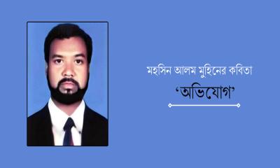 মহসিন আলম মুহিনের কবিতা: অভিযোগ
